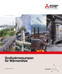Cover brochure: Large heat pumps (district heating)