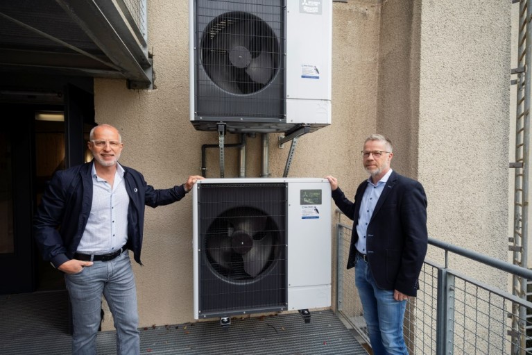 Managing Director Frank Schupke (left) and Project Manager Rolf Bijjou (right)