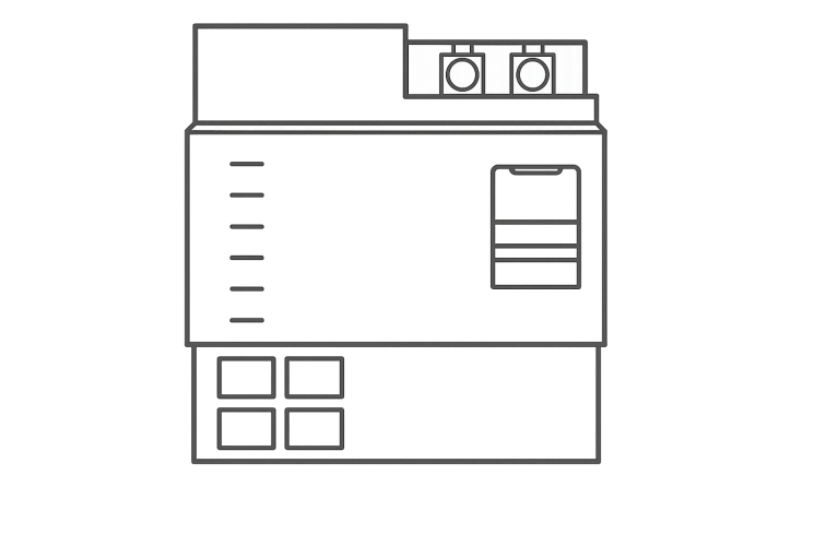 Grafische Darstellung eines Smart Meter Gateways