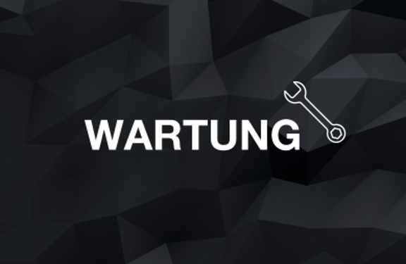 Header Wartungsarbeiten