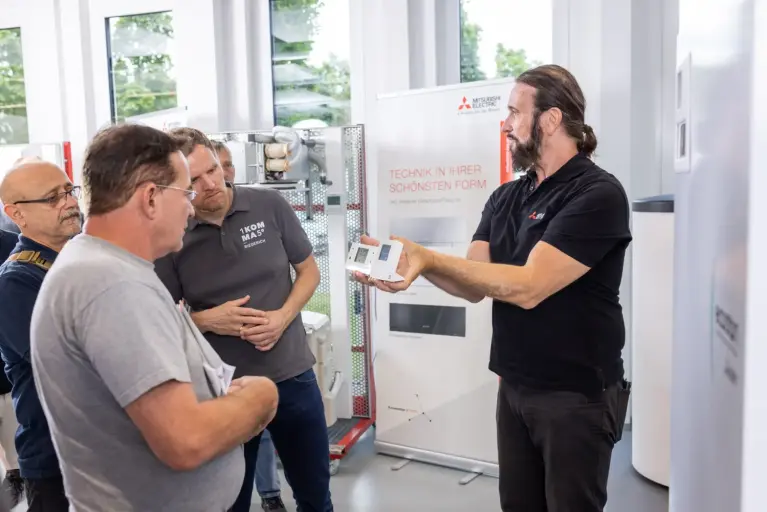 Schulungssituation Einstellungen der Ecodan Regler Schulungssituation Einstellungen der Ecodan Regler