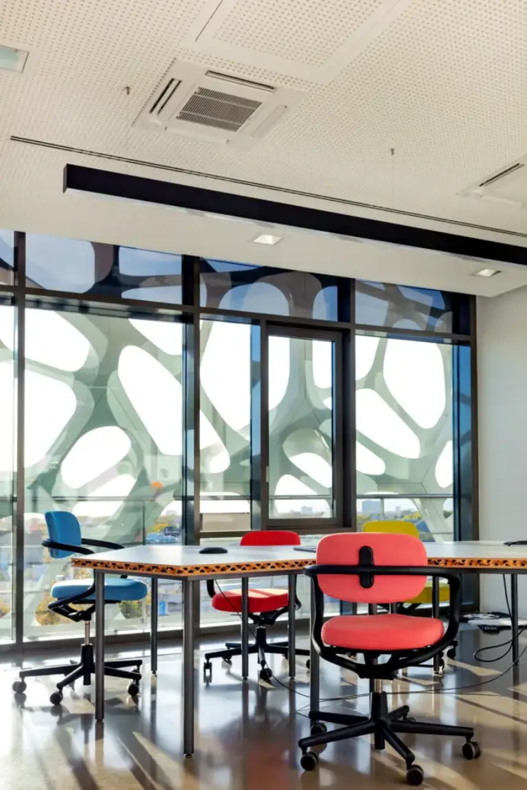 Foto einer Deckenkassette im BASF Creation Center