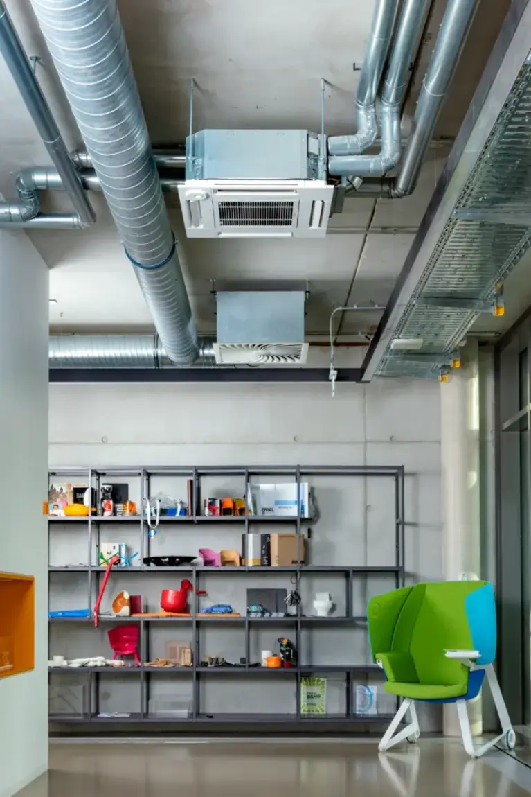 Foto einer Deckenkassette im BASF Creation Center