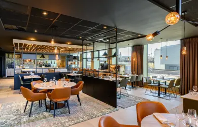 Stadthotel Haslach Frühstücksraum
