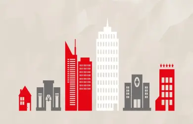 Image of a city skyline