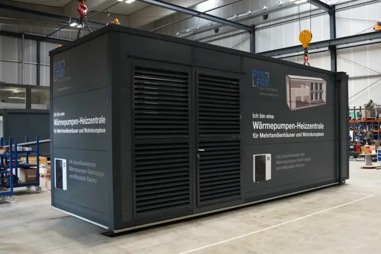 Wärmepumpen-Heizzentrale Wärmepumpen-Heizzentrale