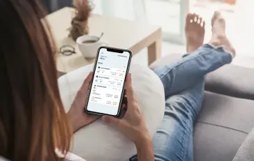 Abbildung MELCloud auf Tablet und Smartpohne
