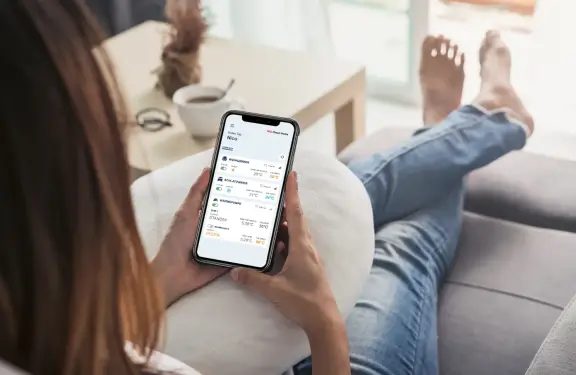 Abbildung MELCloud auf Tablet und Smartpohne