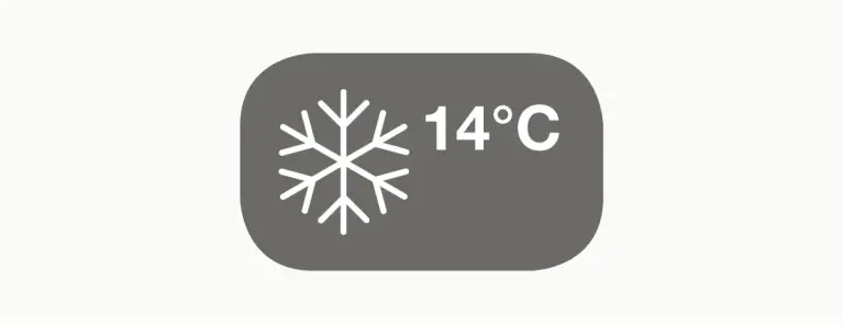 Icon 14 °C Cooling Icon 14 °C Cooling