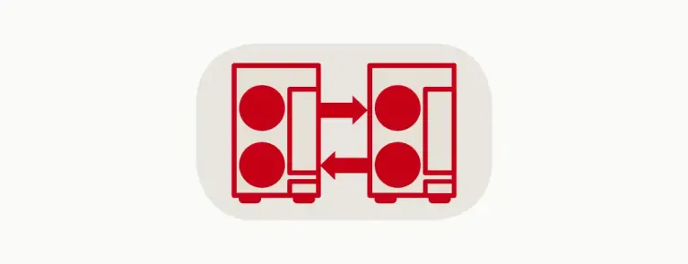 Icon der 2+1 Redundanzfunktion Icon der 2+1 Redundanzfunktion