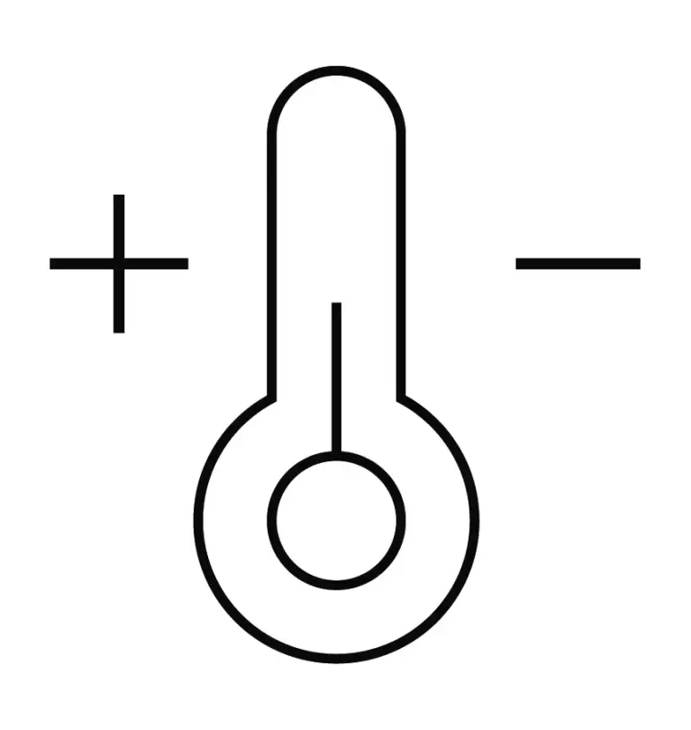 Bild eines Temperatur-Icons