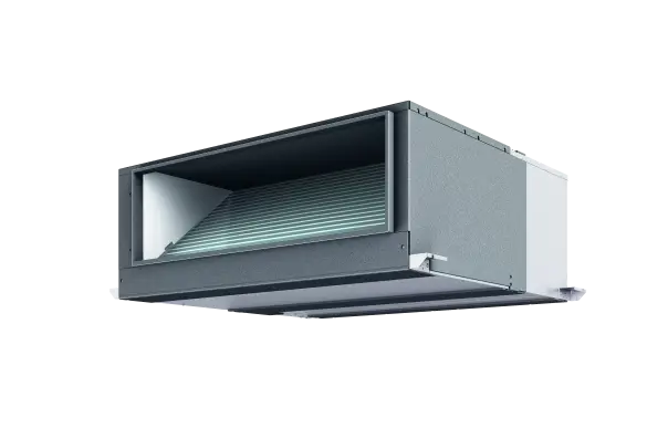 Produktabbildung Kanaleinbaugerät PEAD-M und PEA-M