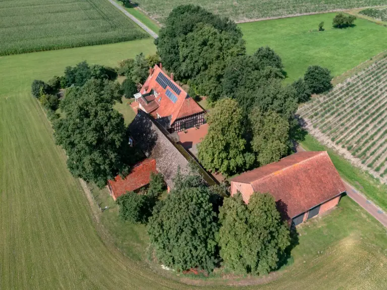 Drohnenbild Bauernhaus