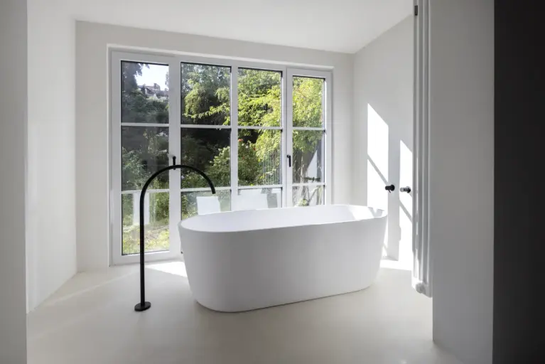 Abbildung Einfamilienhaus Badezimmer