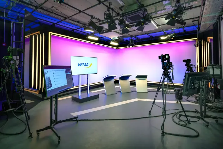 Fernsehstudio Bild des Fernsehstudios