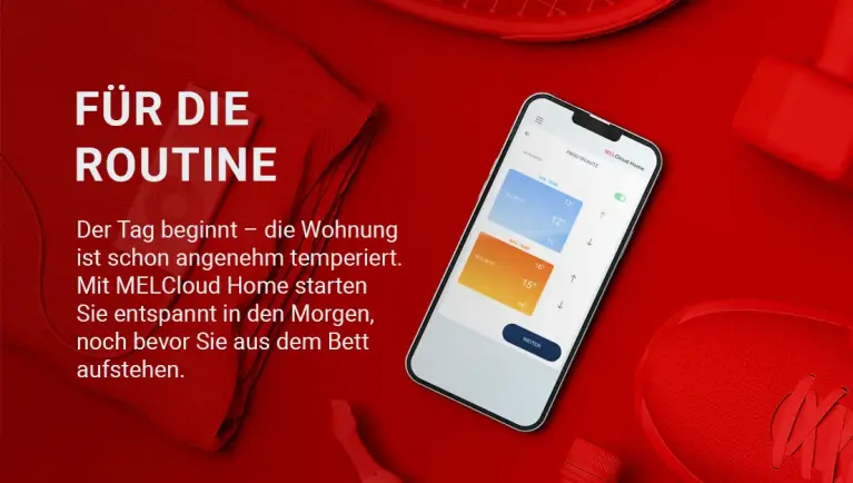 MELCloud Home für Routinen
