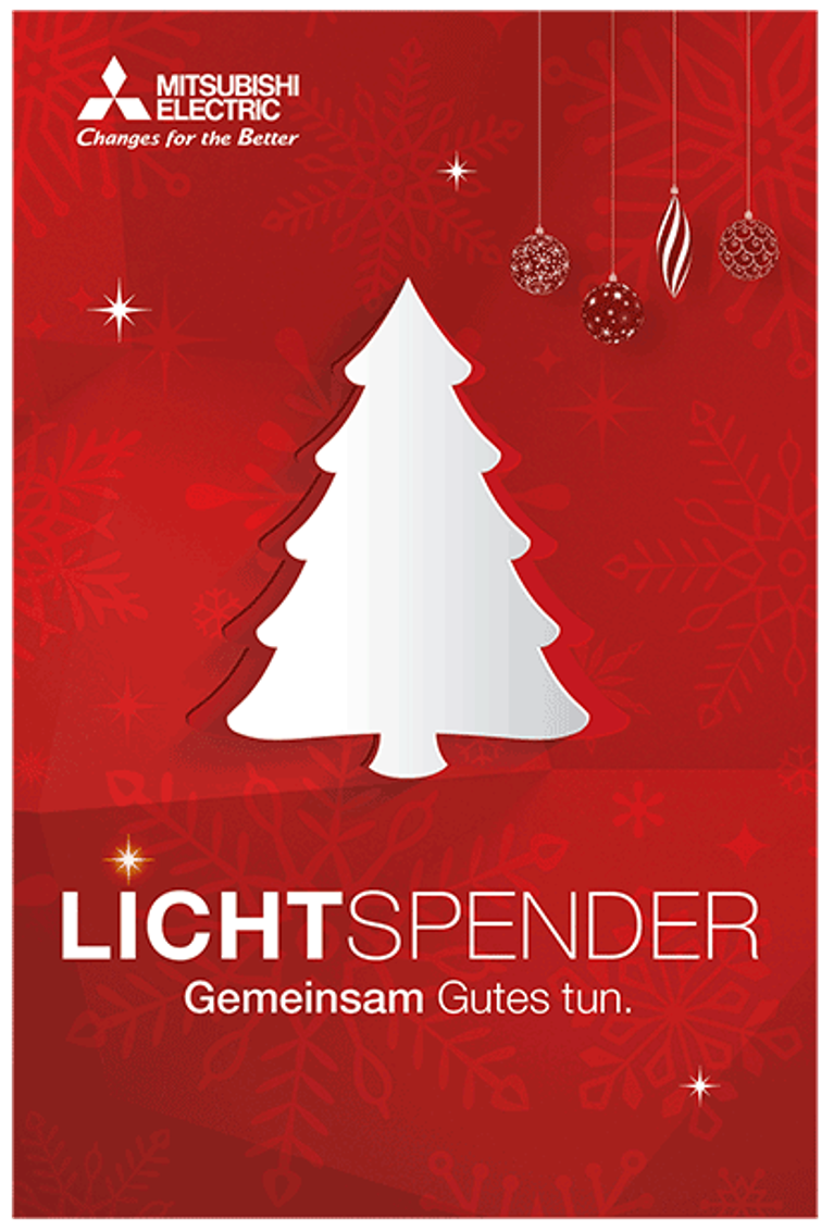 Gemeinsam Gutes bewirkt - Aktion Lichtspender Presseinformation Gemeinsam Gutes bewirkt Lichtspender