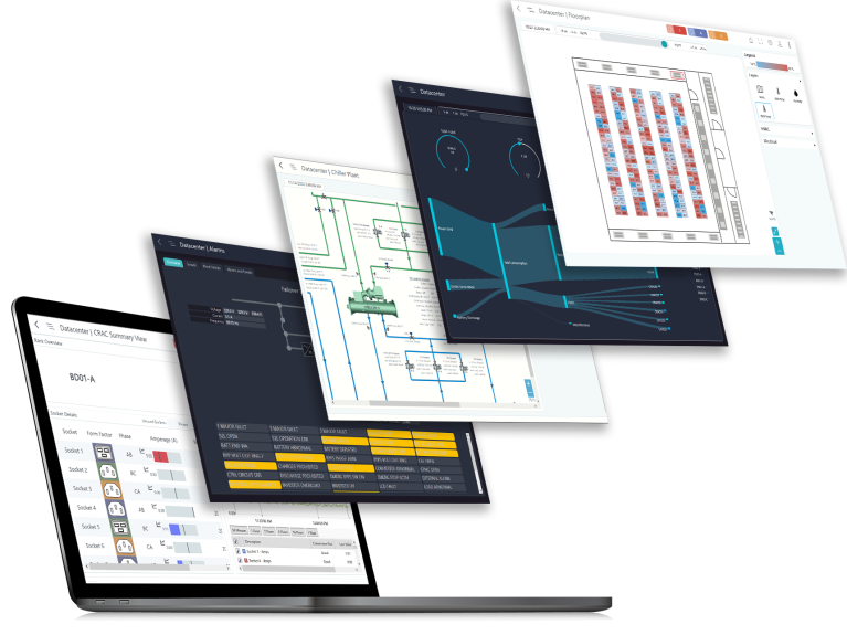 Screenshot der GENESIS Automatisierungs-Software für DCIM
