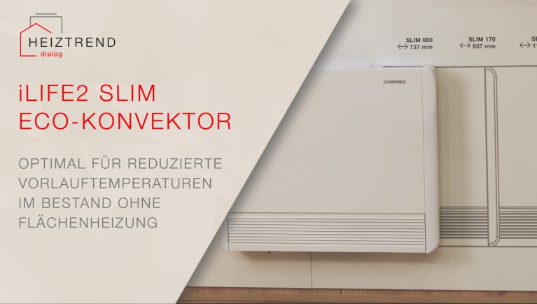 iVector - Gebläsekonvektor für Tieftemperatur 