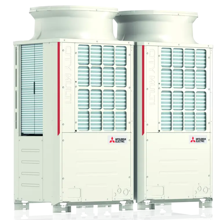 Afbeelding van twee PURY-M HVRF buitenunits
