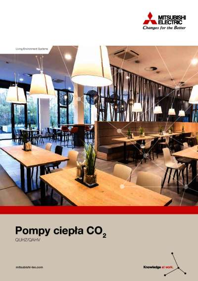 Pompy ciepła CO2