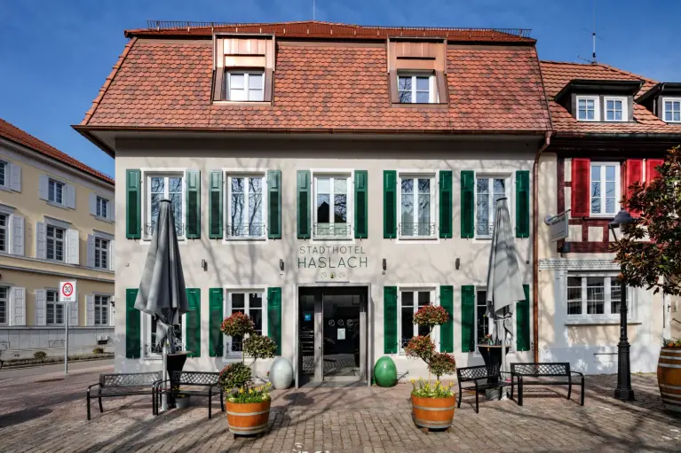 Image de la façade du bâtiment du Stadthotel Haslach