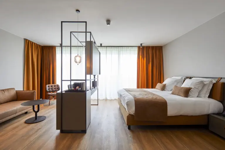 Luxe slaapkamer met hybride VRF-systeem