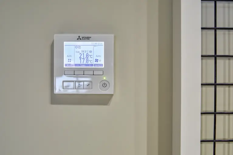 Luxe slaapkamer met hybride VRF-systeem