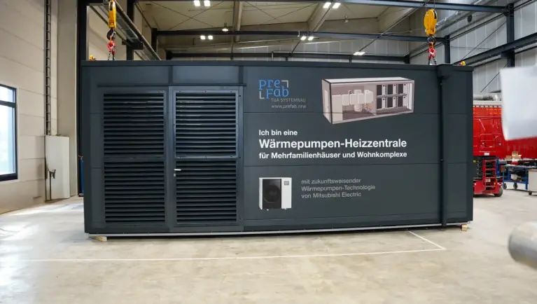 Verwarmingscentrale-module