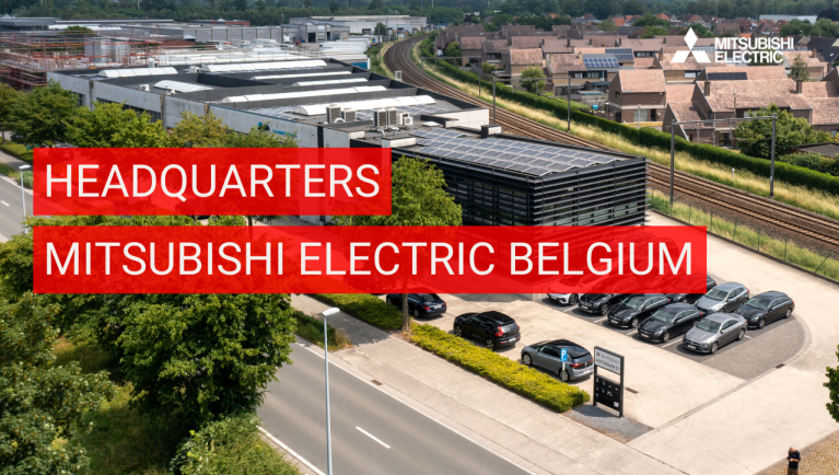 Bureau principal Loppem Mitsubishi Electric Belgique